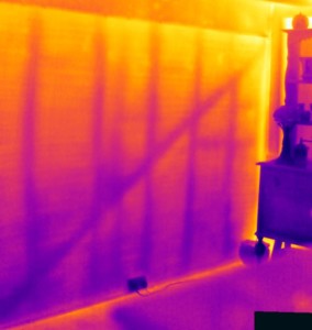 Structural investigation using thermography