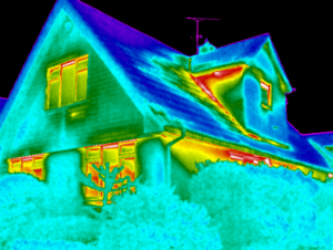 Heat loss survey home