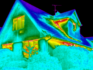 Heat loss survey in North London