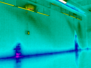 Thermal imaging leak survey