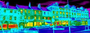 London heat loss survey