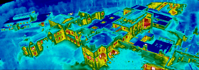 Thermal drone inspections